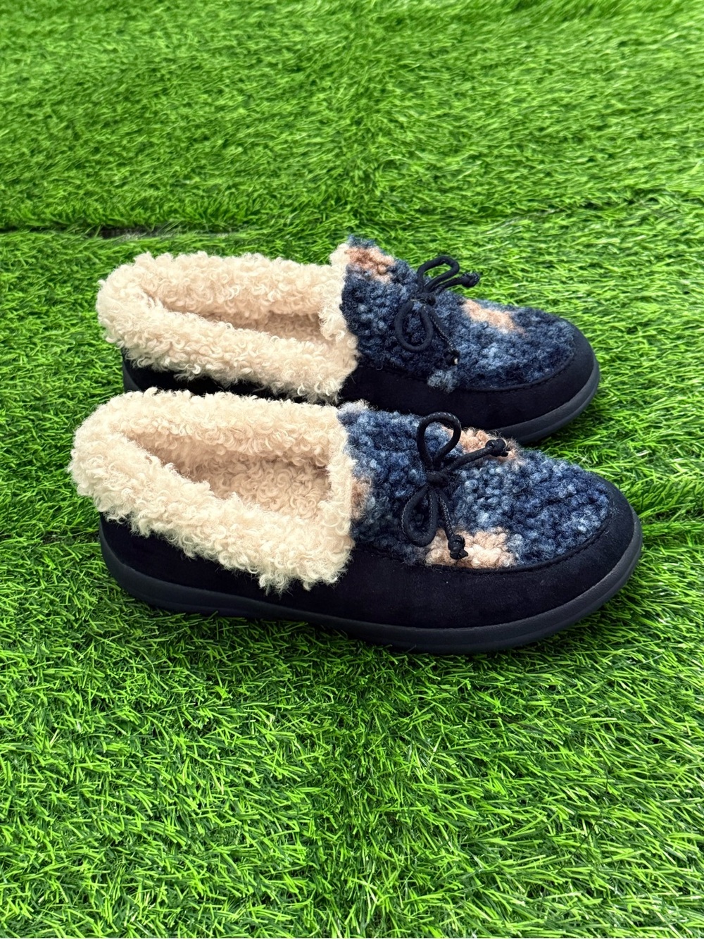 Vionic Claribel Slippers Moccasin Slip On Warm Cozy Orthotic NWOT Women’s 5